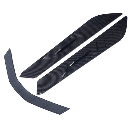ABS Carbon Fiber Rear Hood Wash Waterproof Trim Cover For Corvette C8 2020+ 10