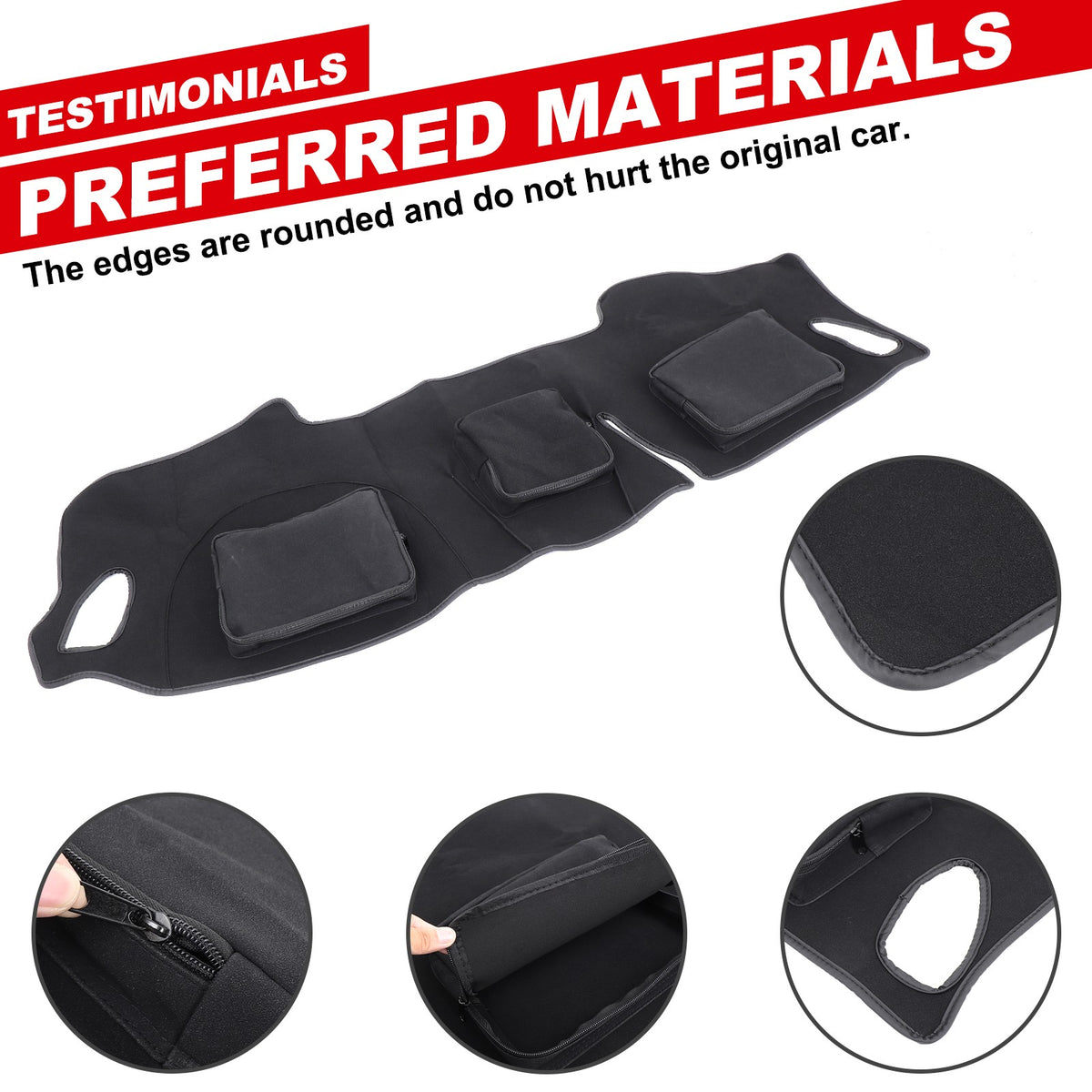 Interior Center Console Dashboard Storage Bag For Subaru WRX VB 22+ 20