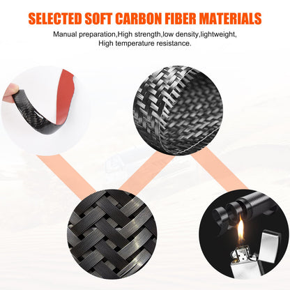 Soft Carbon Fiber Interior Center Console trim Sticker For Nissan Juke 2011-2019 18