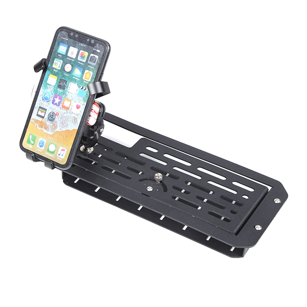 US Flag Dashboard mobile phone bracket storage box For Toyota Tundra 2022-26 16