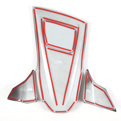 Matte Black For Corvette C8 Z51 20-25 Dashboard Instrument Upper Panel Cover 11