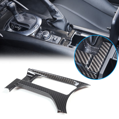 Carbon Fiber Console Full Set Interior Trim Kit For Mazda Miata MX5 MX-5 16-23 3