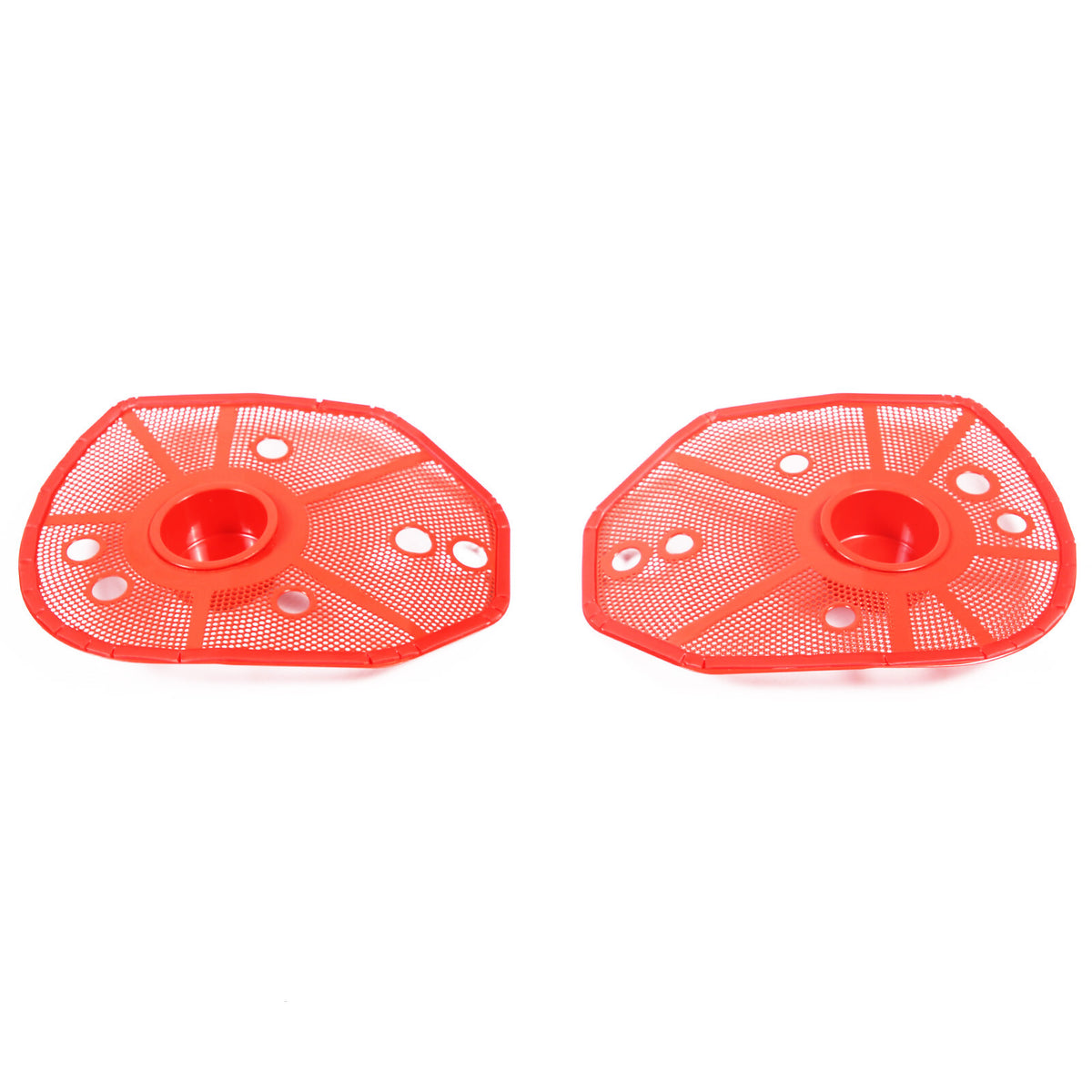 Red Stainless steel For Corvette C8 Car Rear Strut Shock Tower Cover Trim 20-26 11
