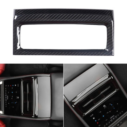 Real Carbon Fiber Rear Air Outlet Frame Trim For Porsche Panamera 972 2024+ 20