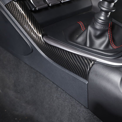 ABS Carbon Fiber Interior Center Console Trim Set Fits For GR86/BRZ 2022-2025 US - Variants 1-5 3