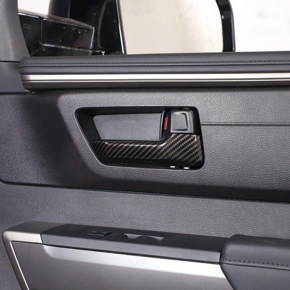 ABS Carbon Fiber Interior Set Cover Trim Kit For Toyota Tundra Sequoia SR 22+ - Styles 1-5 131