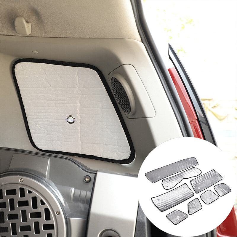 8PCS Car Front Rear Window Windshield Sun Shade For Toyota FJ Cruiser 2007-2014 6