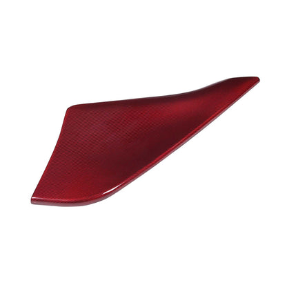 Red Real Carbon Fiber Center Console Left Side Panel Trim For GR Supra 20-23 9