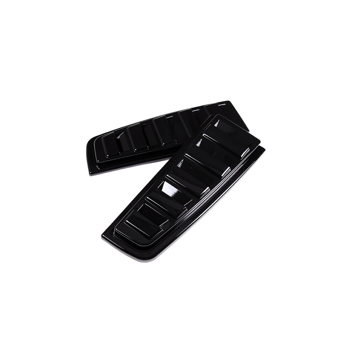 Tail Light Rear Glossy Black Vent Trim Bezel Cover Upper For Hummer H2 2003-2009 12