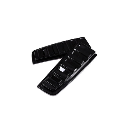 Tail Light Rear Glossy Black Vent Trim Bezel Cover Upper For Hummer H2 2003-2009 12