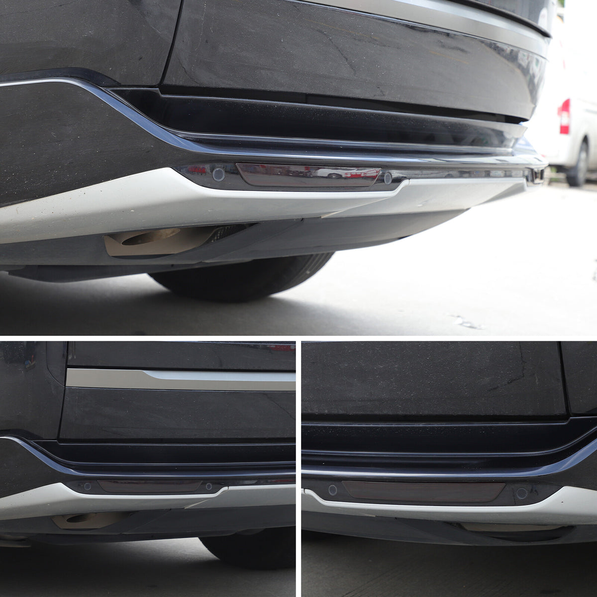Smoked Rear Fog Tail Light Lamp Cover Trim For Range Rover Vogue L460 2023+ US 22