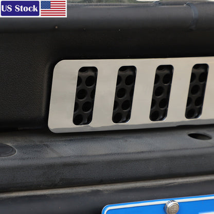 Chrome Front bumper Lower Grille Trim Cover Fit For Hummer H2 SUV SUT 2003-09 US 4