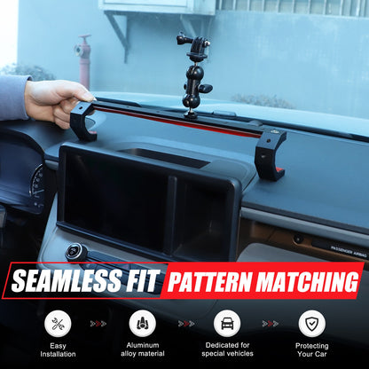 Navigation Screen Rear Expansion Platform W Camera Mount For Ford Maverick 2022+ 21