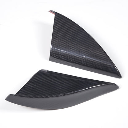 Real Carbon Fiber Inner Door Triangle A Pillar Trim For Lamborghini URUS 2018-23 7