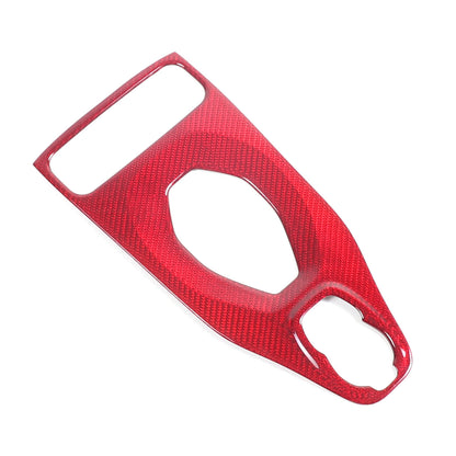 Red Real Carbon Fiber Center Gear Trim Cover For Lotus EMIRA V6 AT 2021-2025 17