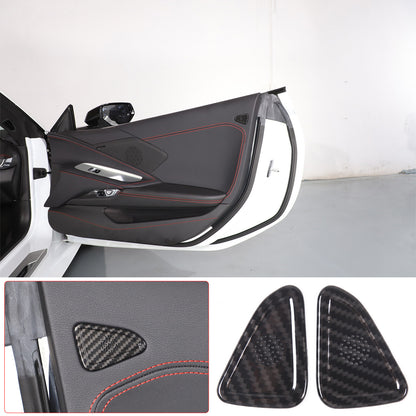 Carbon Fiber ABS Interior Full Decor Cover Trim Kit For Corvette C8 2020-2025 - Styles 36-40 58