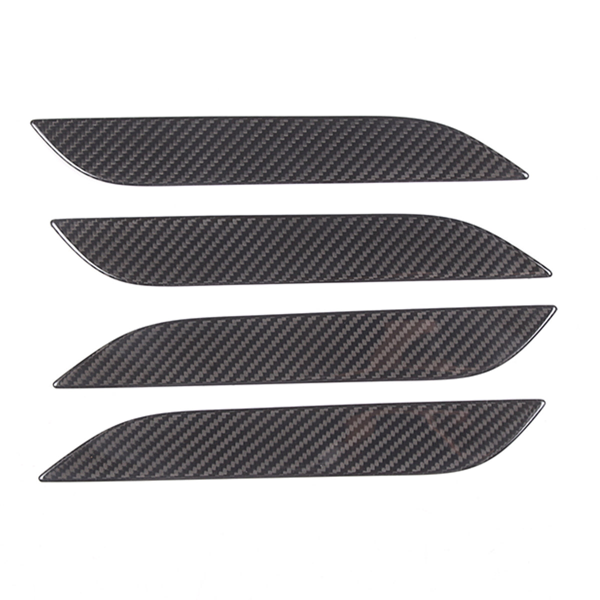 Real Dry Carbon Fiber Center Console Interior Trim Cover For Tesla Model S 23+ 61
