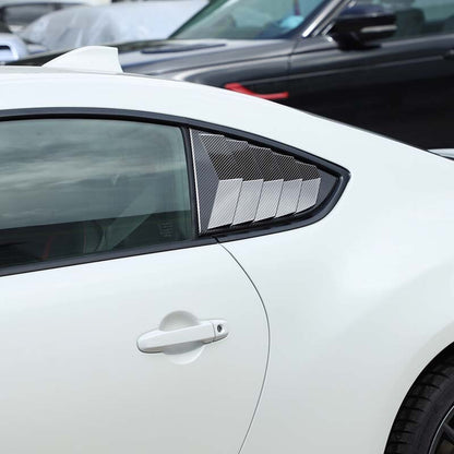 For Toyota 86/Subaru BRZ 2022+ Carbon look Side Vent Window Scoop Louver Trim US 8