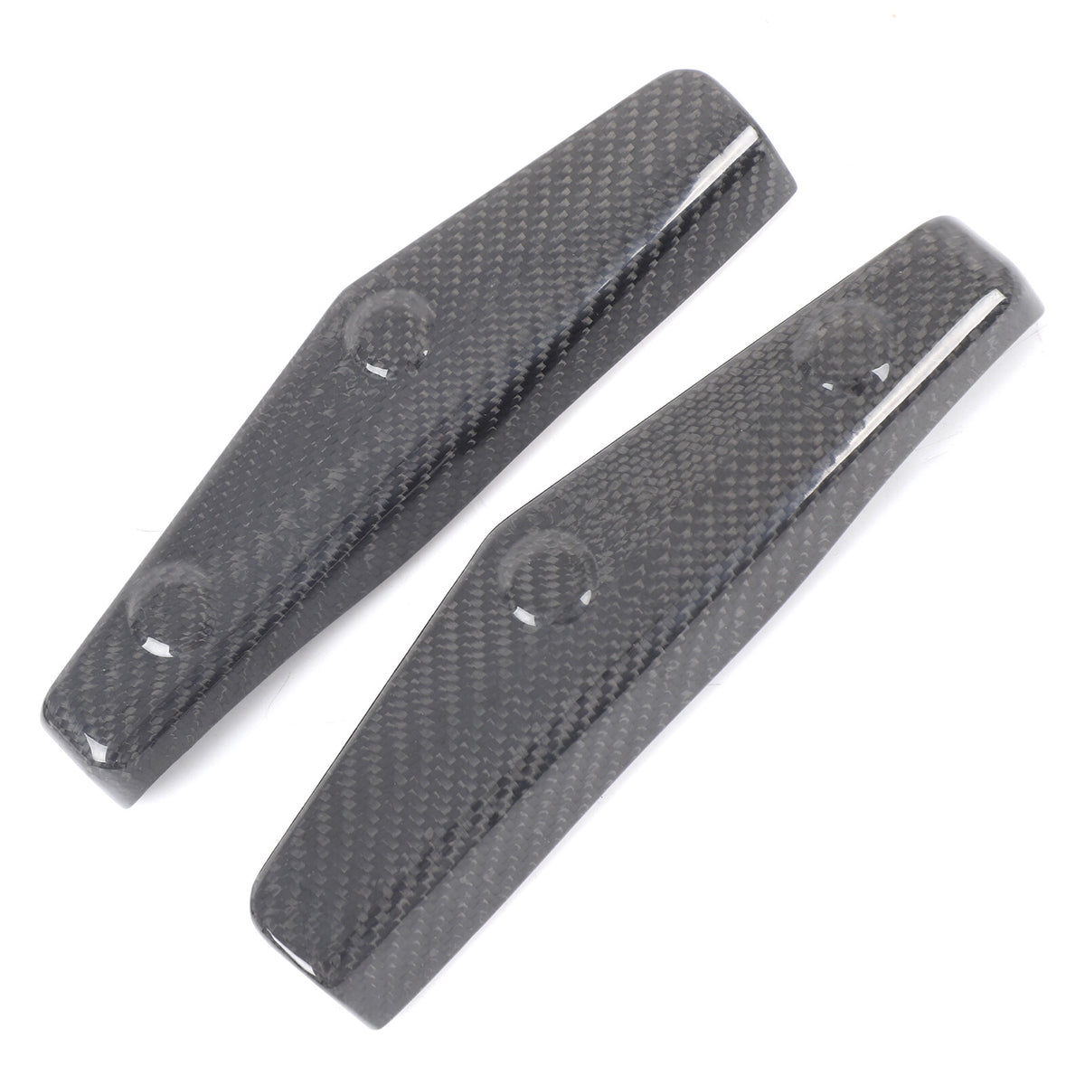 Real Dry Carbon Fiber Emergency Door Lock Switch Trim for Corvette C8 2020+ 16