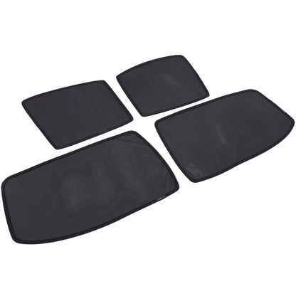 Front Rear Window Sun Shade Cover Mesh Shield Screen For Toyota Tacoma 2016-2022 15
