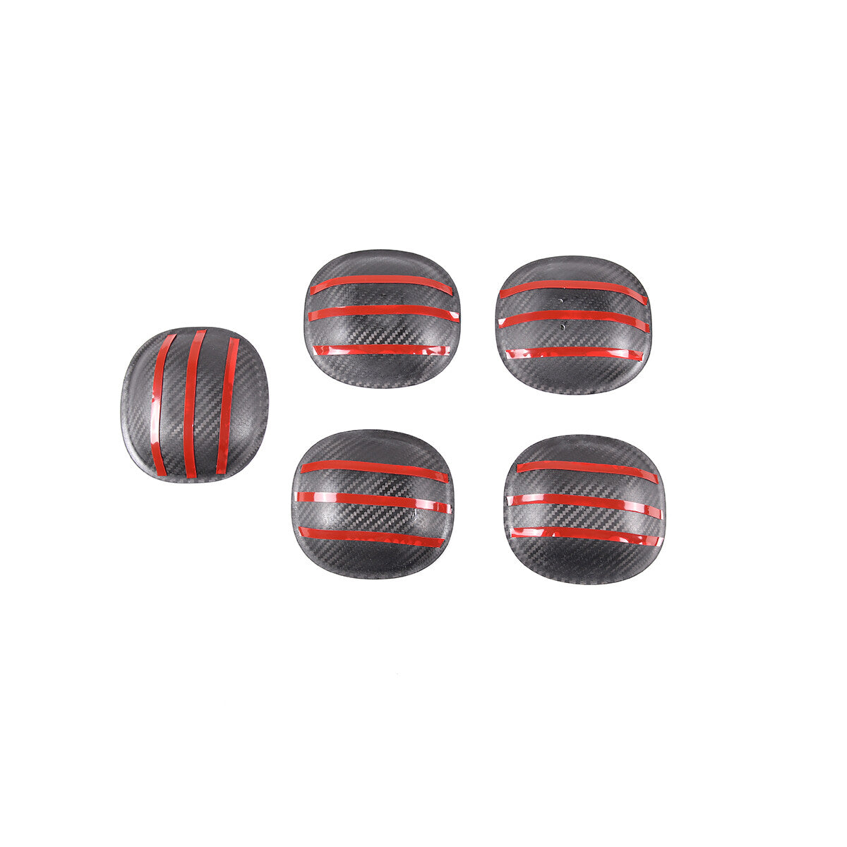 Exterior carbon fiber Door Handle Bowl Cover Trim For Benz G Class 19-20 9
