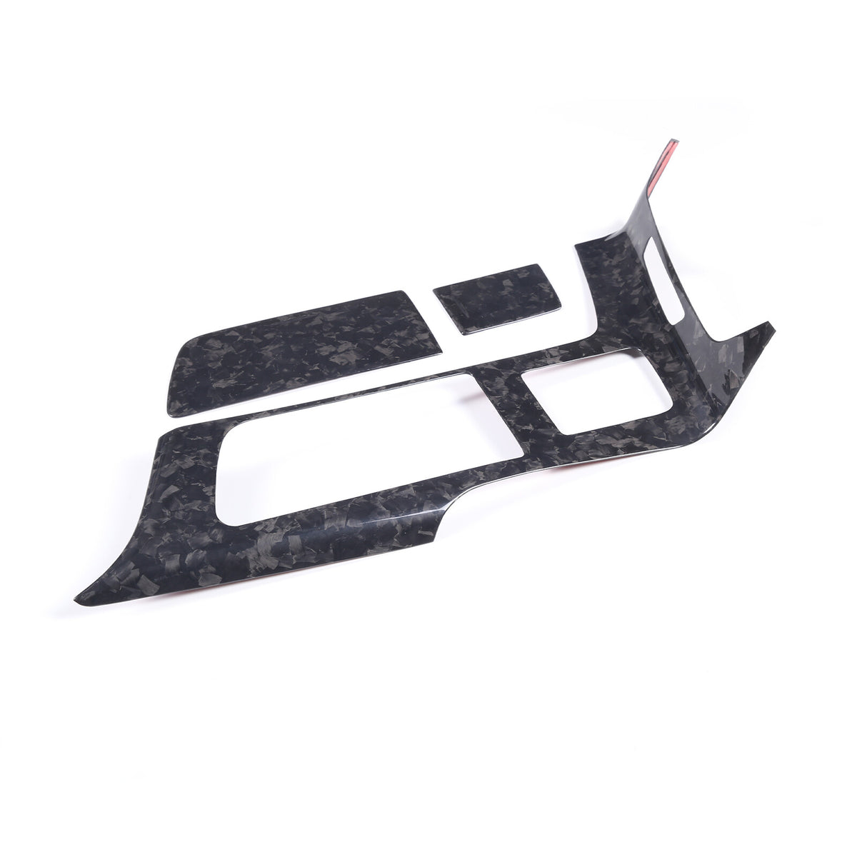 Forged Carbon Center Water Cup Holder Panel Trim Cover For Corvette C7 2014-2019 6