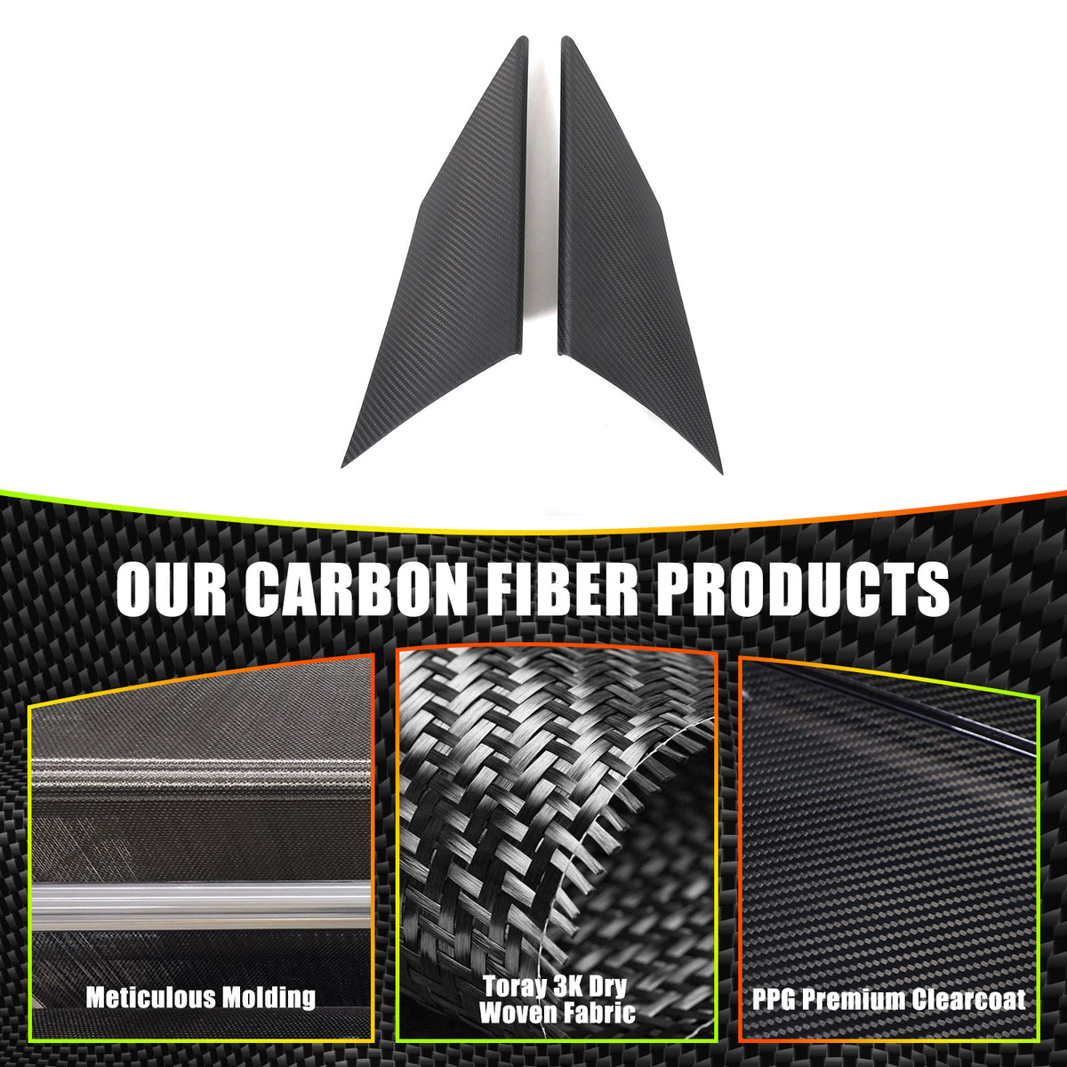 Matte Carbon Fiber Inner Console Side Panel Trim For BMW 5 Series G60 i5 2024+ 15