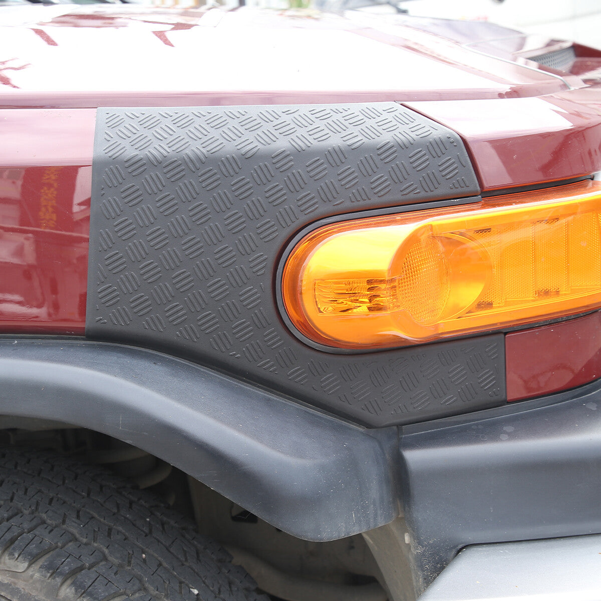 Headlight Armor Cowl Guard Molding For Toyota FJ Cruiser 2007-2021 8