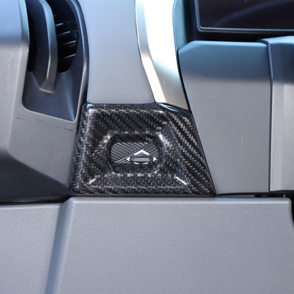 Real Carbon Fiber Dash Side Air Vent Trim Cover For BMW X3 G45 2025+ 2