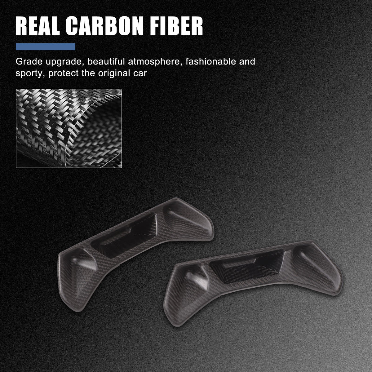 Matte Real Carbon Fiber Interior Trim Cover Accessories For Toyota Supra A90 19+ 6