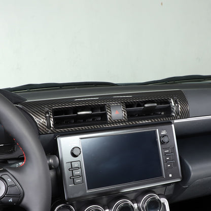 ABS Carbon Fiber Interior Center Console Trim Set Fits For GR86/BRZ 2022-2025 US - Variants 1-5 54