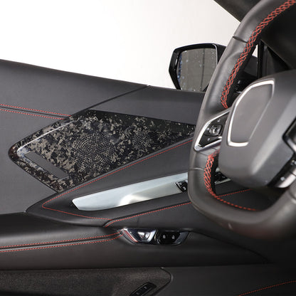 Forged Real Carbon Fiber Full Interior Set Cover Trim Kit For Corvette C8 20-25 - Variants 36-40 41