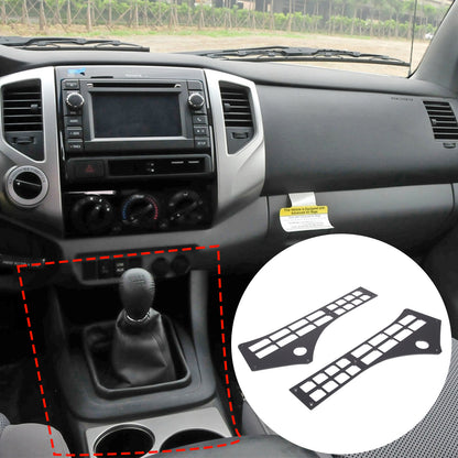 Interior Storage Molle Panel Center Console Organizer For Toyota Tacoma 05-15 2