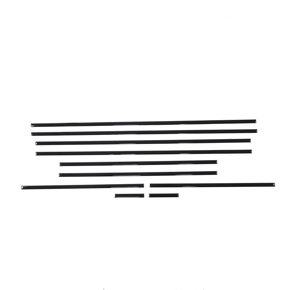 Piano Black Side Door Body Trim For Benz G Class W463 G350 G55 G63 2007-18 6