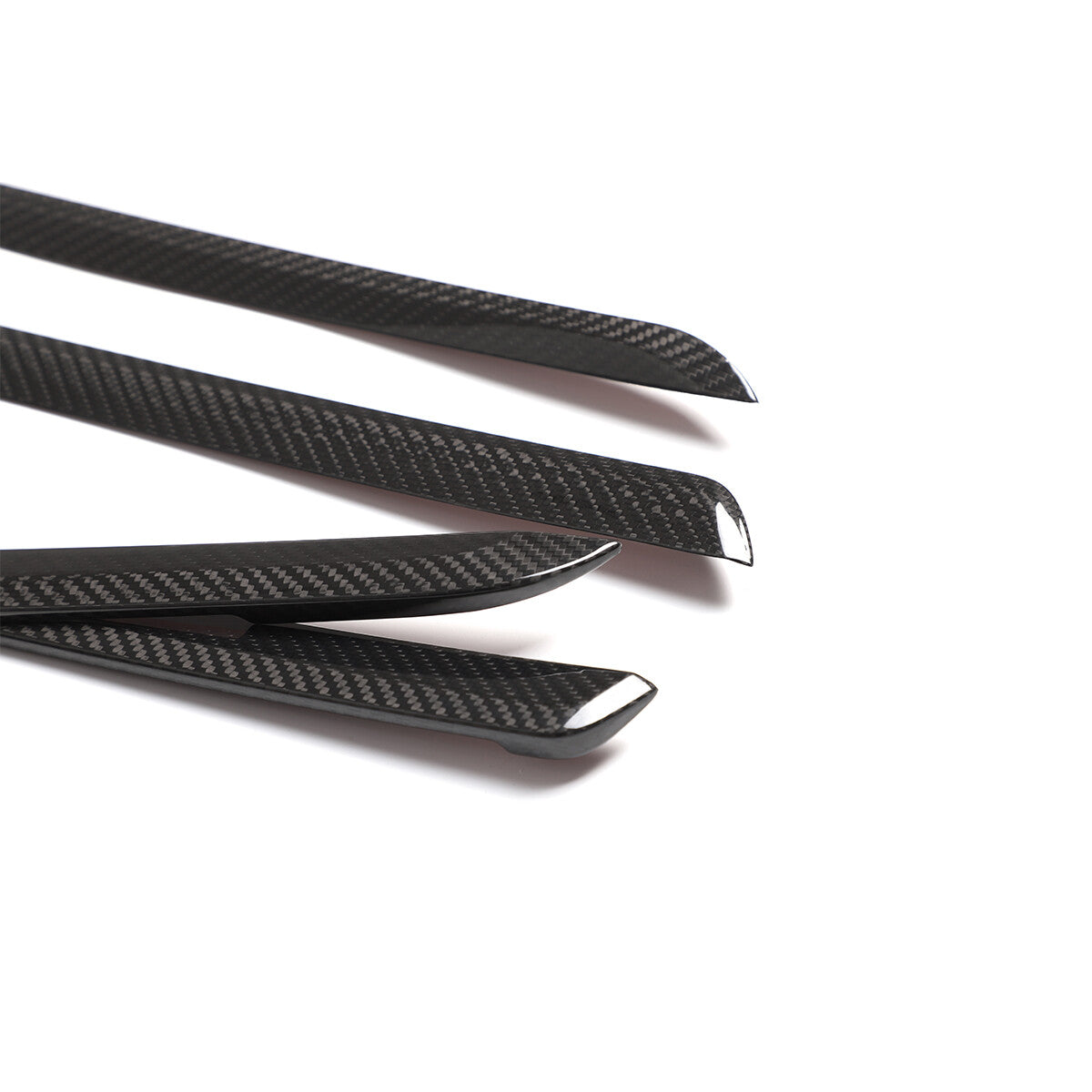 Real Carbon Fiber Inner Door Panel Strip Trim For BMW 3 4 Series GT 2013-2020 11