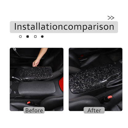 Forged Real Carbon Fiber Full Interior Set Decor Cover Trim Kit for Corvette C6 81