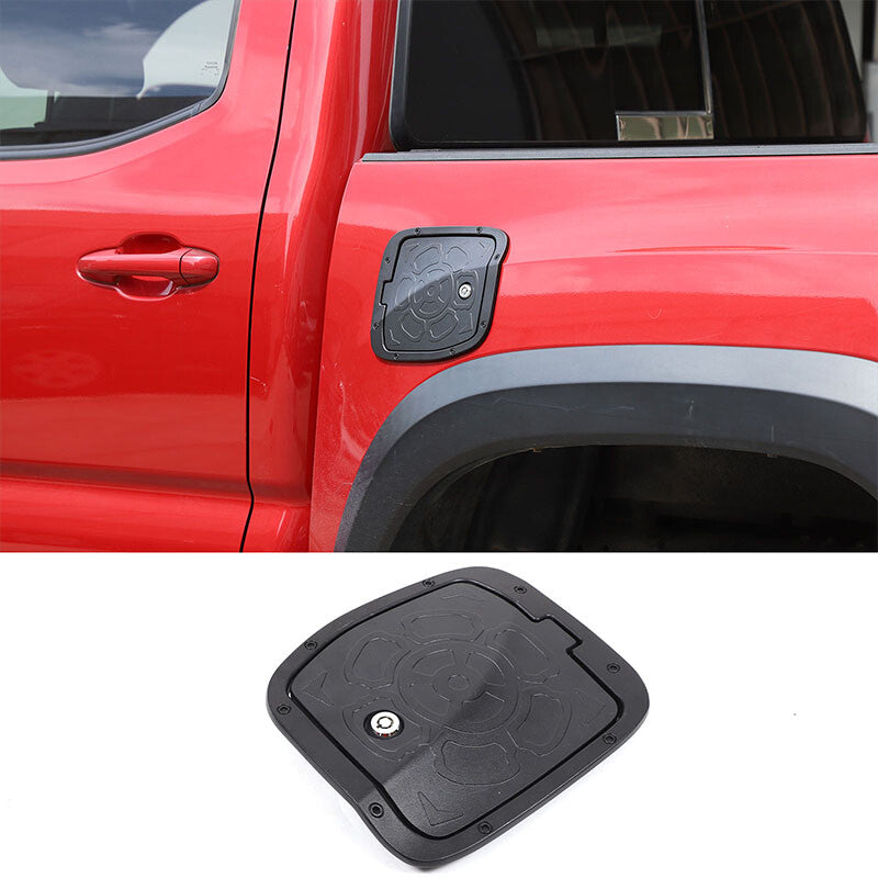 Flower Locking Fuel Door Gas Tank Cap Cover Lock Key For Toyota Tacoma 2016-23 14