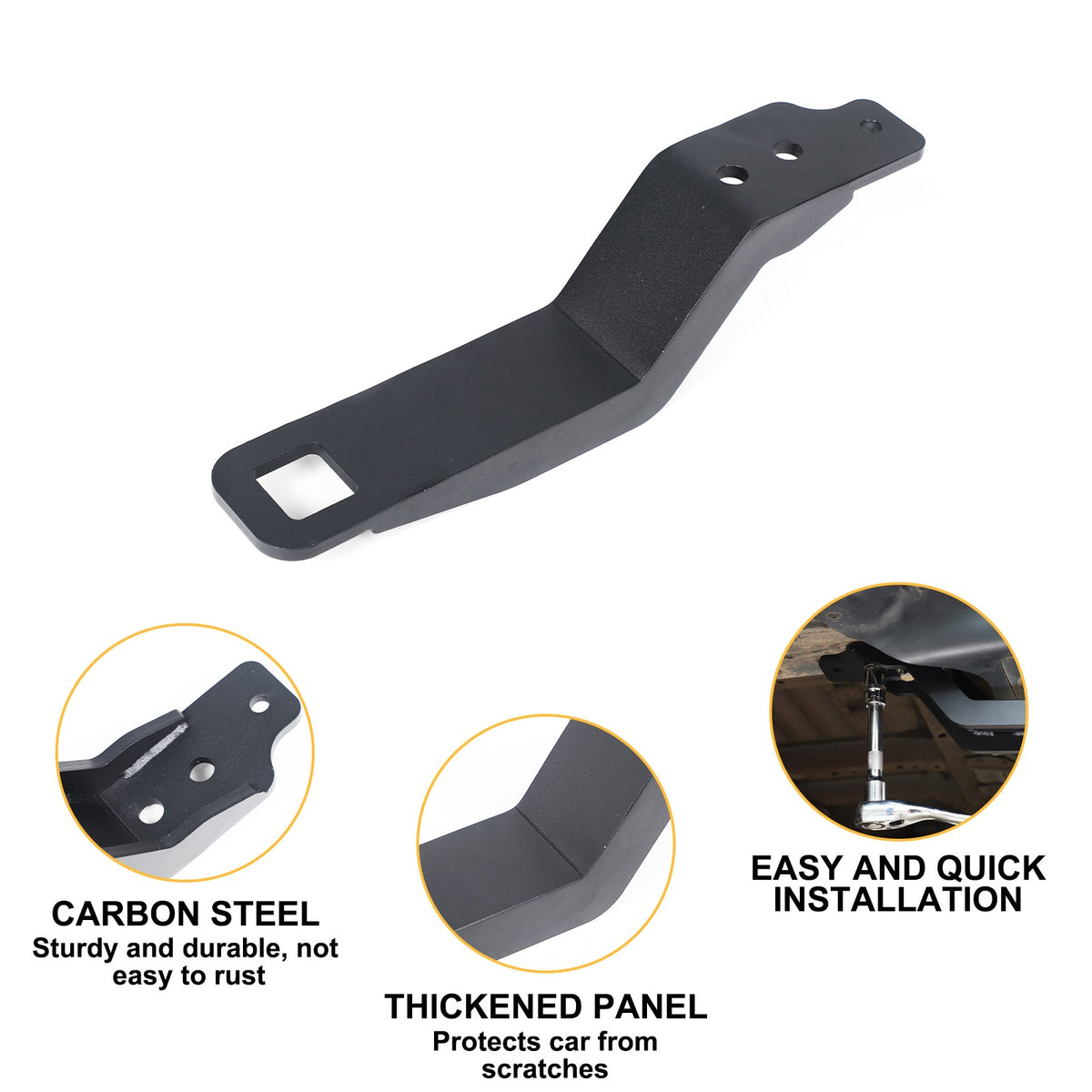 Steel Rear Bumper Tow Hook For Toyota FJ Cruiser 2007‑2021 4