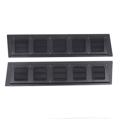 Alloy 2nd Row Alloy Door Window Air Vents Screens For Honda Pilot 2003-2008 9