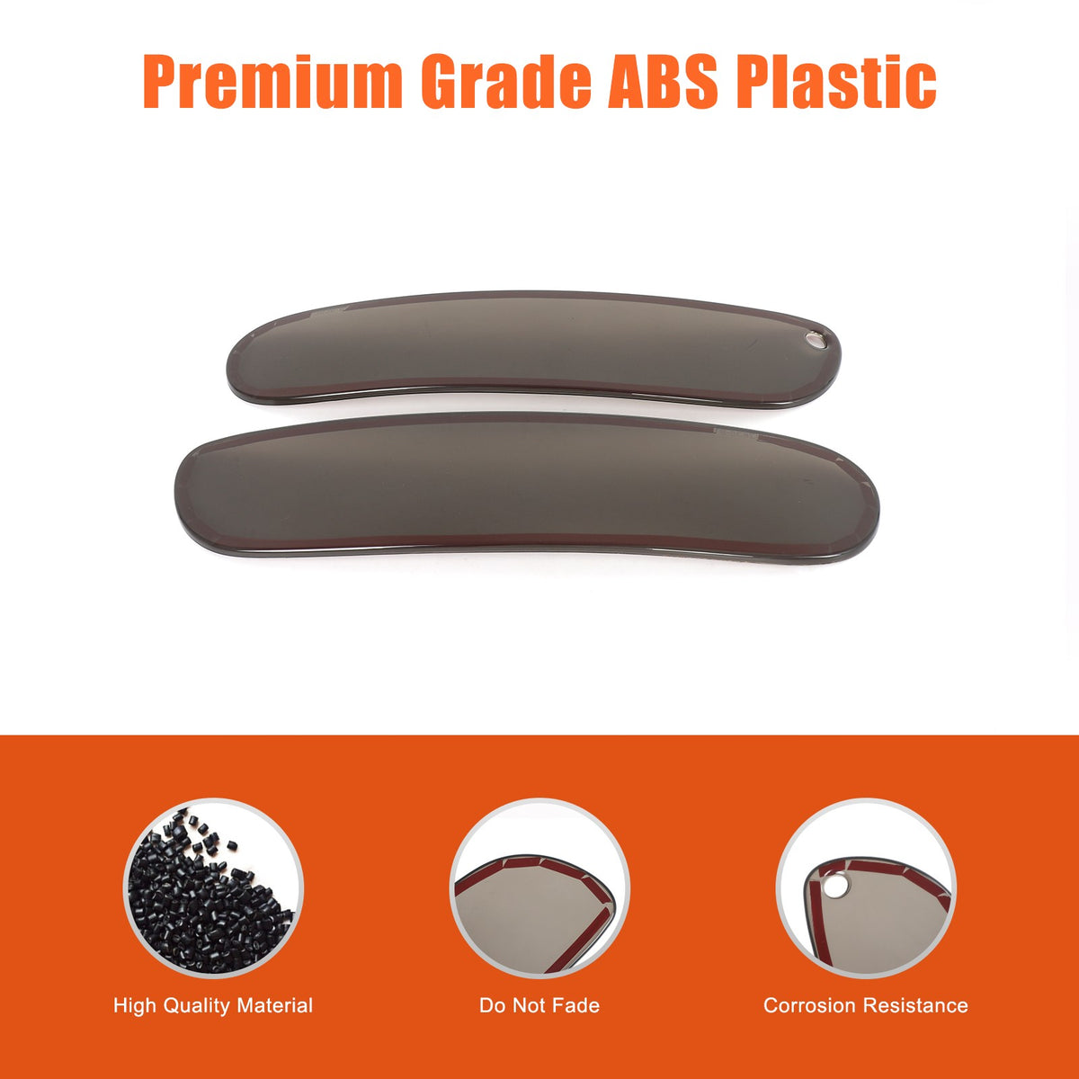Smoked ABS Tail Light Smoke Housing Cover Trim for Toyota Supra 1993-2002 3
