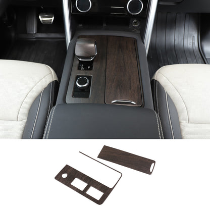 Oak Grain Center Console Gear Shift Panel Trim For Land Rover Discovery 5 21-24 6
