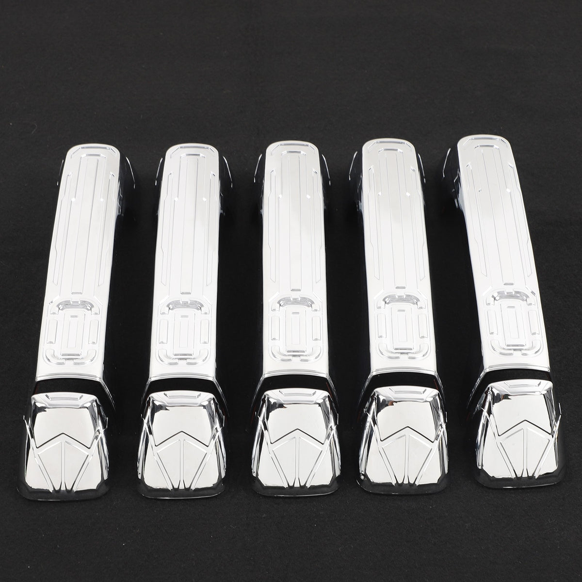 8PCS ABS Chrome Door Handle Cover Trim Shell Cover For Hummer H3 2005-09 US 21