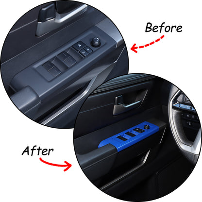 ABS Blue Car Center Panel Trim Interior Accessories For Toyota Tundra 2022-2026 - Variants 6-10 46