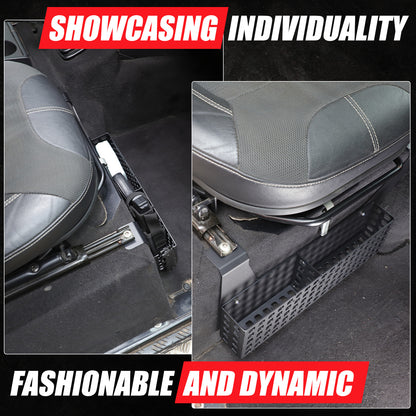 Aluminum Alloy Under Seat Storage Basket Tray For Land Rover Defender L316 04-18 11