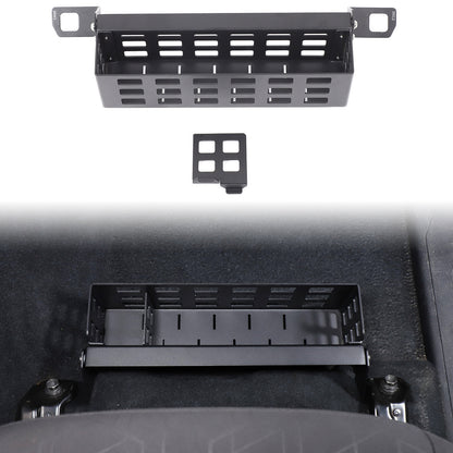 Aluminum Alloy Under Seat Storage Basket Tray For Toyota Tacoma 2016-2022 2