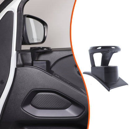 ABS Right Side Interior Door Panel Cup Holder Trim For Nissan Frontier 2022+ 11