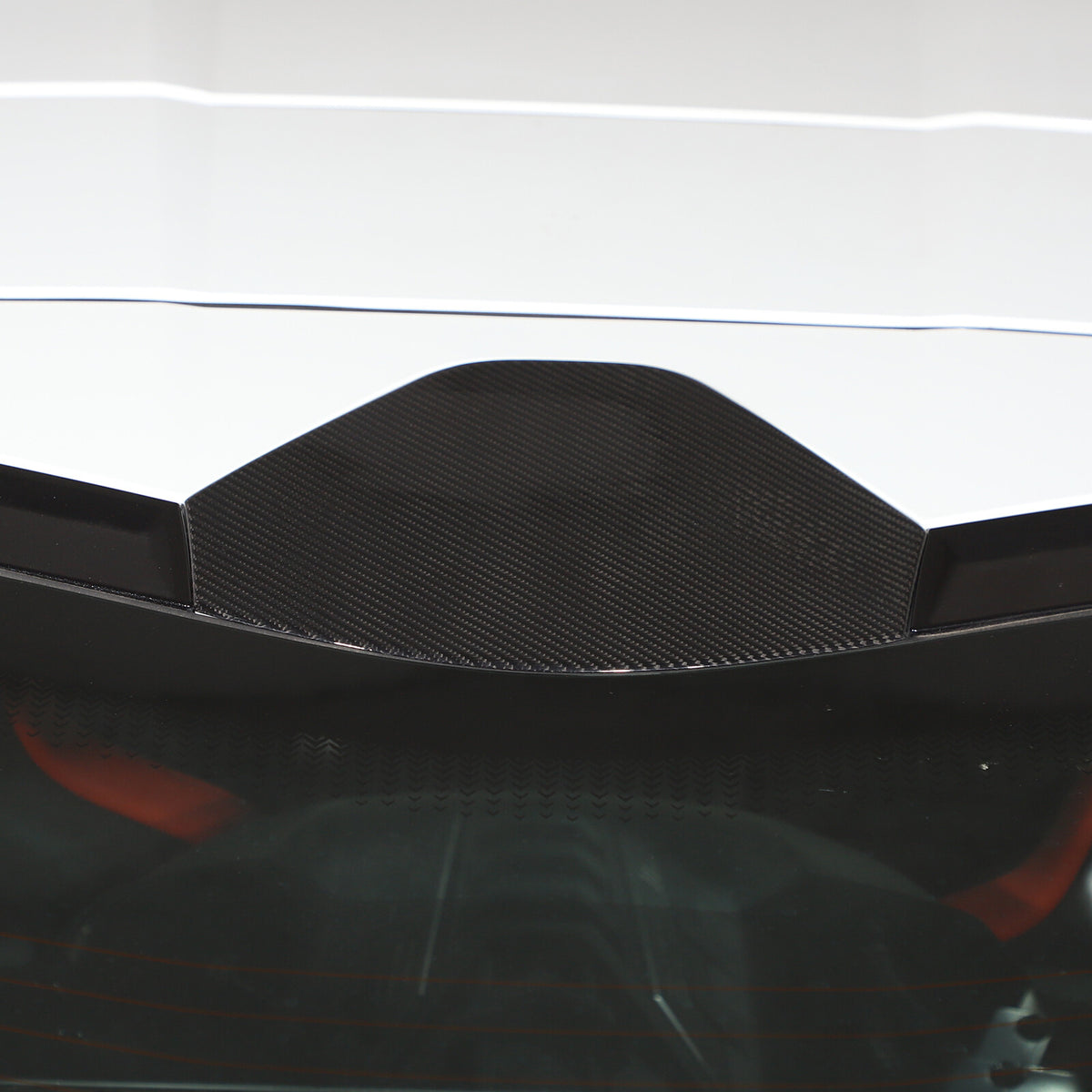 Real Carbon Fiber Rear Window Decklid Cover For Corvette C8 Coupe 2020-26 US 6