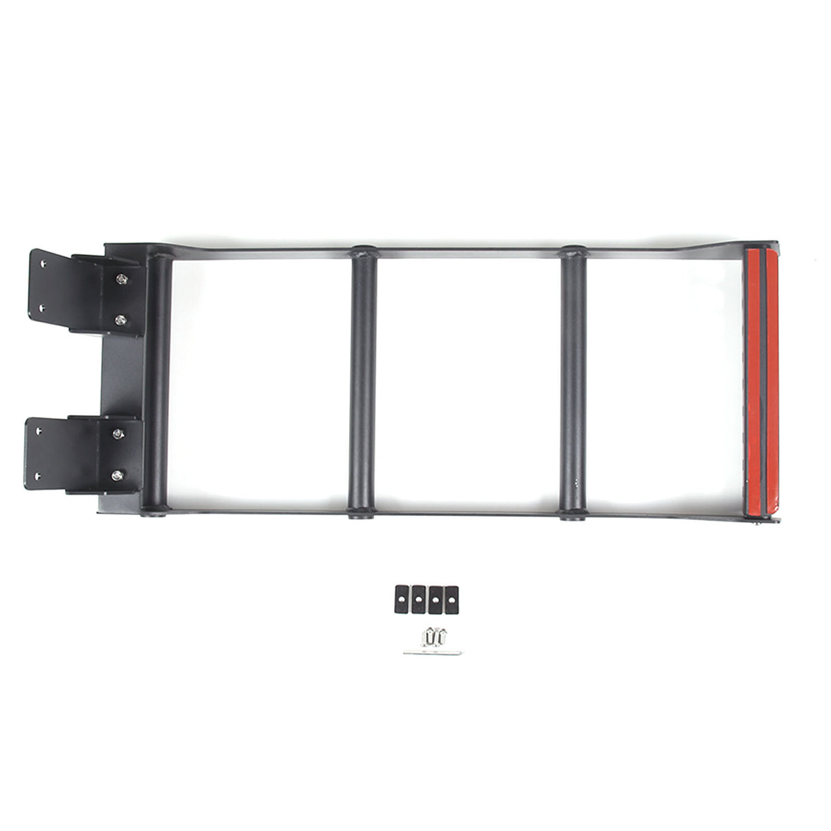 Alloy Black Ladder Luggage basket Side Ladder Climb For Hummer H3 2005-09 US 7