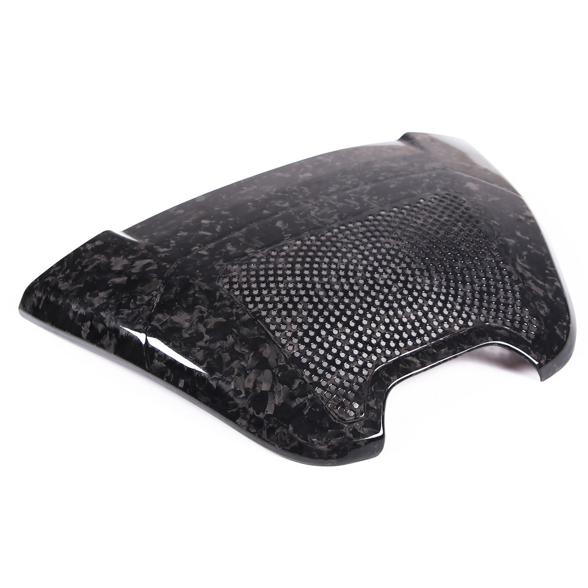 Forged Carbon Fiber Rear Charger Speaker Cover Trim For Corvette C8 Convertible 3