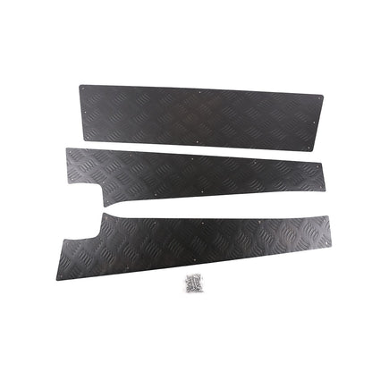 Black Alloy Front Hood Protection Plate Trim For LR Defender L316 2004-2018 US 12